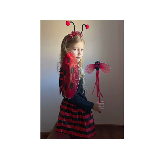 Costum de carnaval - gargarita, albina - Roșu (3 Seturi) Costum de carnaval - gargarita, albina - Roșu (3 Seturi)