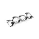 Lanț de design pentru decorarea hainelor, accesoriilor și costumelor de baie 2,1x6,2 cm - Nichel (1 Bucată) Lanț de design pentru decorarea hainelor, accesoriilor și costumelor de baie 2,1x6,2 cm - Nichel (1 Bucată)