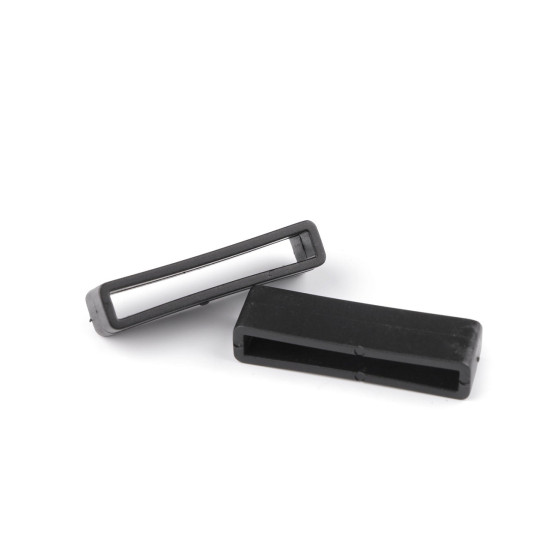 Inel / catarama de trecere 32 mm, 38 mm - Negru (40 Bucăți) Inel / catarama de trecere 32 mm, 38 mm - Negru (40 Bucăți)
