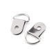 Inel tip d pentru pielarie/genti 15 mm - Nichel (200 Bucăți) Inel tip d pentru pielarie/genti 15 mm - Nichel (200 Bucăți)