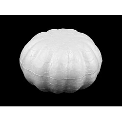 Dovleac polistiren 4x5,5 cm - Alb (100 Bucăți)