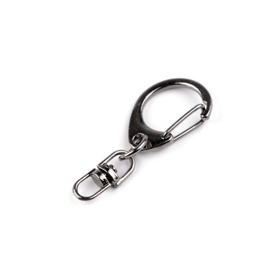 Carabina metalica pivotanta 17x40 mm - Alamă antică (150 Bucăți) Carabina metalica pivotanta 17x40 mm - Alamă antică (150 Bucăți)