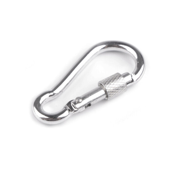 Carabina metalica cu siguranta - Nichel (2 Bucăți)
