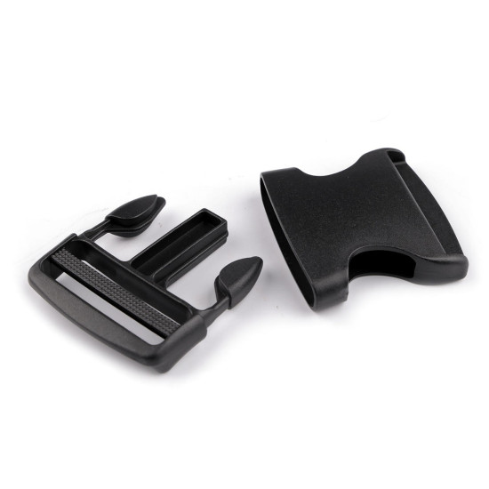 Catarama trident latime 50 mm - Negru (10 Bucăți) Catarama trident latime 50 mm - Negru (10 Bucăți)