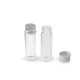 Flacon de sticlă cu capac 16x50 mm - Transparent (12 Bucăți) Flacon de sticlă cu capac 16x50 mm - Transparent (12 Bucăți)