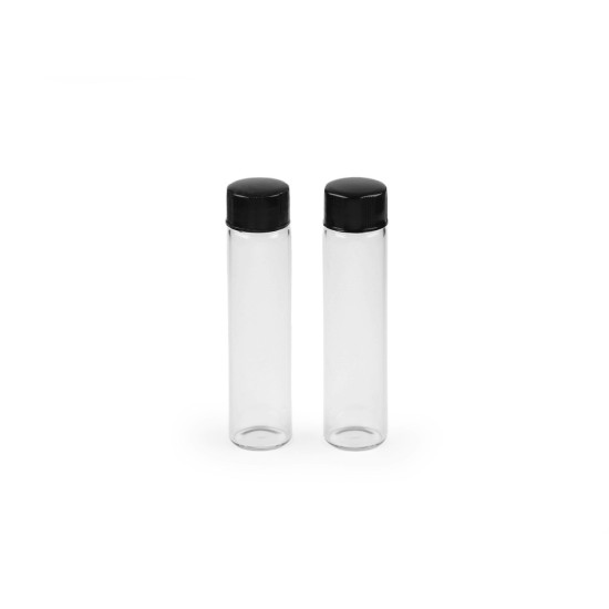 Flacon de sticlă cu capac 16x68 mm - Transparent (120 Bucăți) Flacon de sticlă cu capac 16x68 mm - Transparent (120 Bucăți)