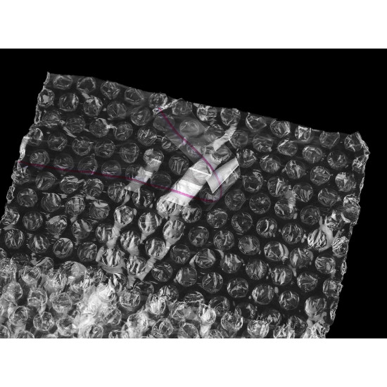 Pungi cu bule de aer și clapetă adezivă, 10x29 cm - Transparent (100 Bucăți) Pungi cu bule de aer și clapetă adezivă, 10x29 cm - Transparent (100 Bucăți)