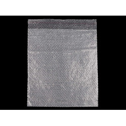 Pungi cu bule de aer și clapetă adezivă, 30x39 cm - Transparent (100 Bucăți)