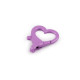 Carabinier metalic lacuit gaura inimii 15 mm - Roșu (10 Bucăți) Carabinier metalic lacuit gaura inimii 15 mm - Roșu (10 Bucăți)