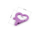 Carabinier metalic lacuit gaura inimii 15 mm - Roșu (10 Bucăți) Carabinier metalic lacuit gaura inimii 15 mm - Roșu (10 Bucăți)