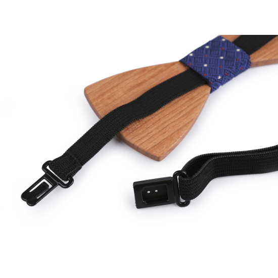 Papion din lemn, flori, mustață, note muzicale - Natural mediu (1 Bucată) Papion din lemn, flori, mustață, note muzicale - Natural mediu (1 Bucată)