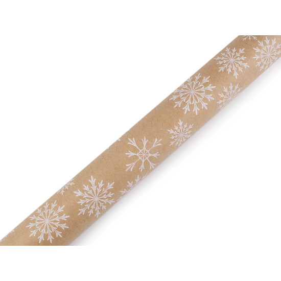 Hârtie de împachetat de crăciun cu sclipici 0,7x2 m - Turcoaz marin (1 Bucată)