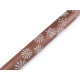Hârtie de împachetat de crăciun cu sclipici 0,7x2 m - Turcoaz marin (1 Bucată)