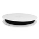 Velcro pluș elastic, lățime 50 mm - Negru (1 Metru)