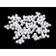 Pompon mini ø4 mm - Alb (1 Sac) Pompon mini ø4 mm - Alb (1 Sac)