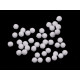 Pompon mini ø8 mm - Negru (500 Bucăți) Pompon mini ø8 mm - Negru (500 Bucăți)