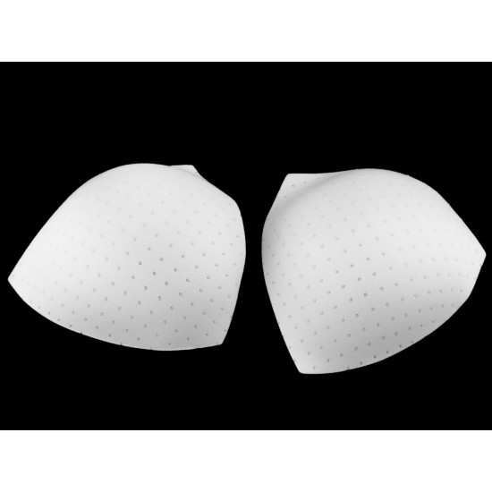 Cupe / bureți sutien cu perforații 48 - Nude (20 Perechi)