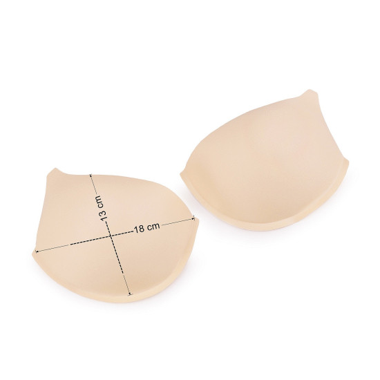 Cupe / bureți sutien / corsete marimea 36 - Alb (1 Pereche)