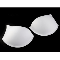 Cupe / bureți sutien / corsete marimea 36 - Alb (1 Pereche)