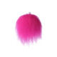 Pompon decorativ din blana pentru realizarea figurinelor ø8 cm - Portocaliu (6 Bucăți) Pompon decorativ din blana pentru realizarea figurinelor ø8 cm - Portocaliu (6 Bucăți)