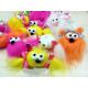 Pompon decorativ din blana pentru realizarea figurinelor ø8 cm - Portocaliu (6 Bucăți) Pompon decorativ din blana pentru realizarea figurinelor ø8 cm - Portocaliu (6 Bucăți)