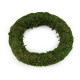 Coroană de mușchi ø20 cm - Verde (1 Bucată)