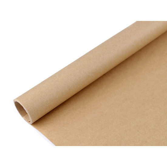 Hârtie de împachetat naturală mată 0,7x2 m - Maro natural (1 Bucată) Hârtie de împachetat naturală mată 0,7x2 m - Maro natural (1 Bucată)
