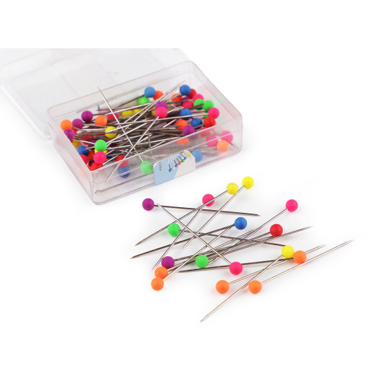 Bolduri cu cap din plastic, lungime 38 mm - Mix (20 Cutii) Bolduri cu cap din plastic, lungime 38 mm - Mix (20 Cutii)