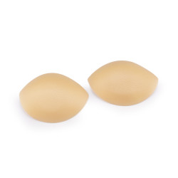 Cupe / bureți sutien cu efect push-up - Nude (1 Pereche)