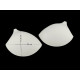 Cupe / bureți sutien / corsete cu perforații, marimea 34 - Off white (25 Perechi) Cupe / bureți sutien / corsete cu perforații, marimea 34 - Off white (25 Perechi)