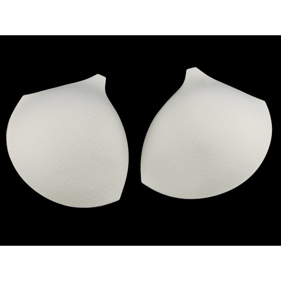 Cupe / bureți sutien cu perforații, marimea 36 - Off white (25 Perechi) Cupe / bureți sutien cu perforații, marimea 36 - Off white (25 Perechi)