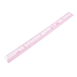 Rigla flexibila 5x60 cm - Transparent (1 Bucată)
