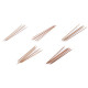 Andrele din bambus pentru șosete nr 2; 2,5; 3; 3,5; 4.5 - Bambus închis (1 Set) Andrele din bambus pentru șosete nr 2; 2,5; 3; 3,5; 4.5 - Bambus închis (1 Set)