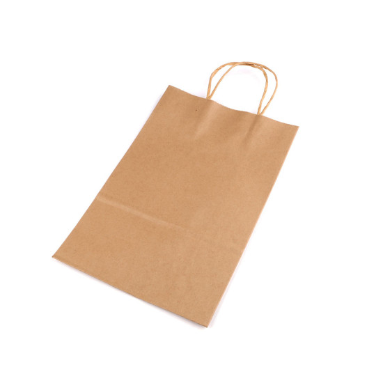 Punga de hartie 20x30 cm - Maro natural (25 Bucăți) Punga de hartie 20x30 cm - Maro natural (25 Bucăți)