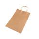 Punga de hartie 20x30 cm - Maro natural (25 Bucăți) Punga de hartie 20x30 cm - Maro natural (25 Bucăți)