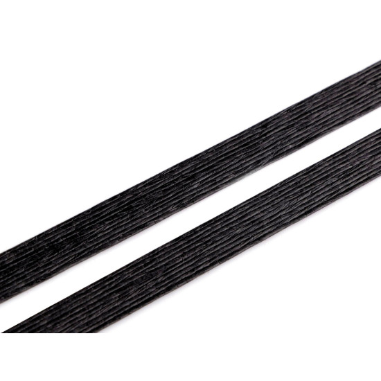 Maner din rafie pentru sacose usoare, pentru decor 1,2x40 cm - Negru (10 Bucăți) Maner din rafie pentru sacose usoare, pentru decor 1,2x40 cm - Negru (10 Bucăți)