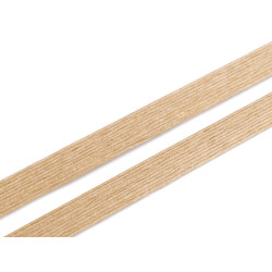 Maner din rafie pentru sacose usoare, pentru decor 1,2x40 cm - Natur (10 Bucăți)