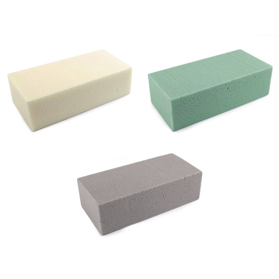 Burete pentru aranjamente florale 7x10,5x23 cm - Culoare aleatorie (20 Bucăți) Burete pentru aranjamente florale 7x10,5x23 cm - Culoare aleatorie (20 Bucăți)
