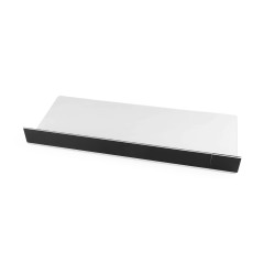 Separator magnetic pentru un raft metalic 49x20 cm - Transparent (1 Bucată)