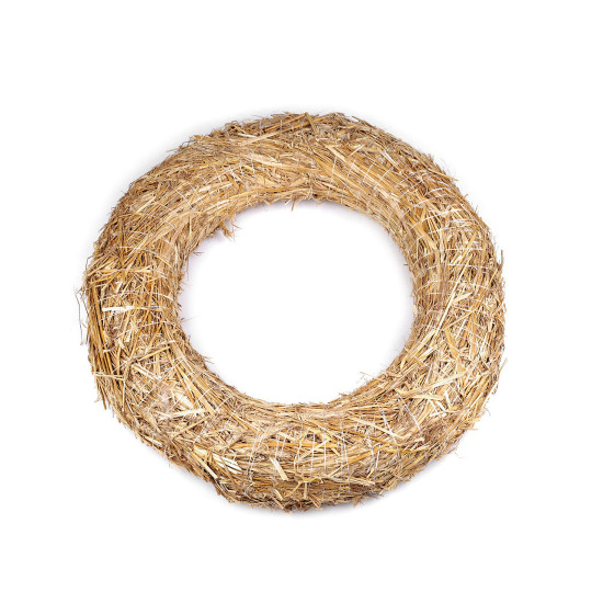 Coroană de paie ø60 cm - Natur (3 Bucăți) Coroană de paie ø60 cm - Natur (3 Bucăți)