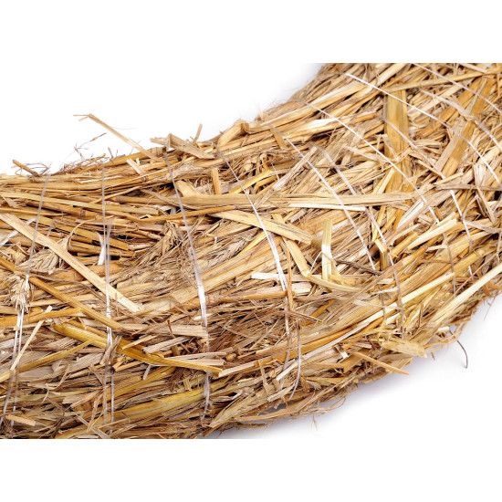 Coroană de paie ø60 cm - Natur (3 Bucăți) Coroană de paie ø60 cm - Natur (3 Bucăți)