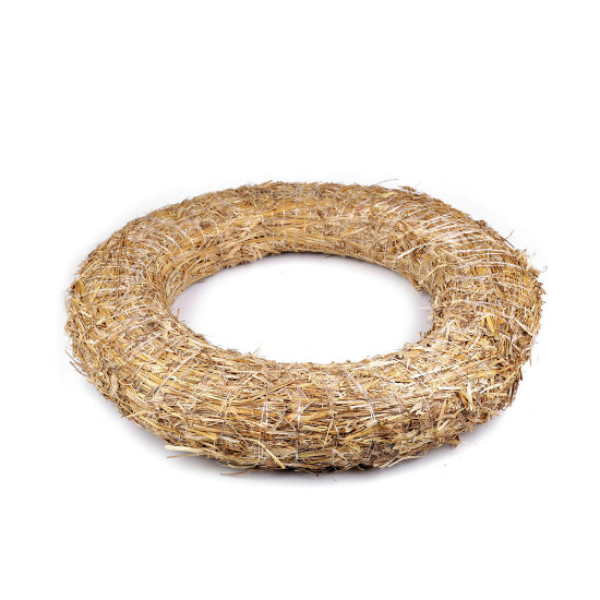 Coroană de paie ø60 cm - Natur (3 Bucăți) Coroană de paie ø60 cm - Natur (3 Bucăți)
