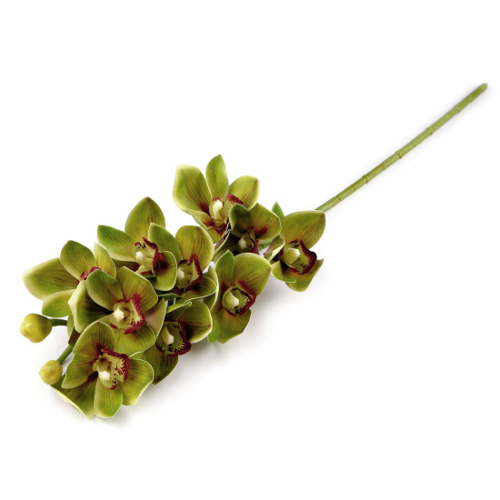 Buchet de orhidee artificială - Bej deschis (3 Bucăți)