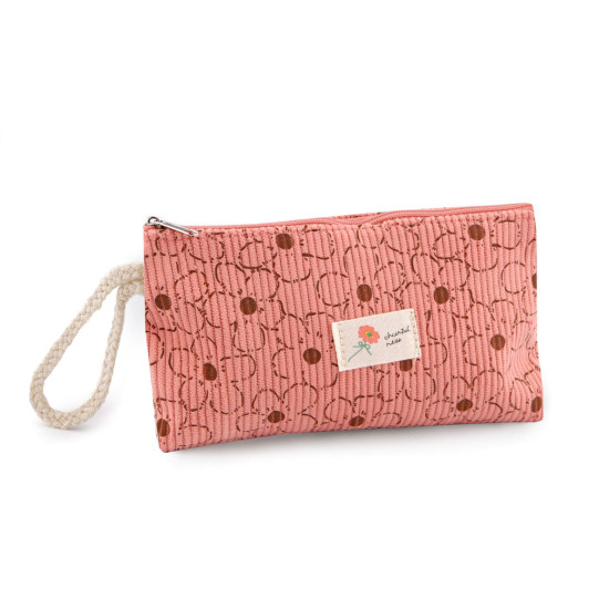 Borseta textila pentru articole 18,5x10 cm - Bej deschis (1 Bucată) Borseta textila pentru articole 18,5x10 cm - Bej deschis (1 Bucată)