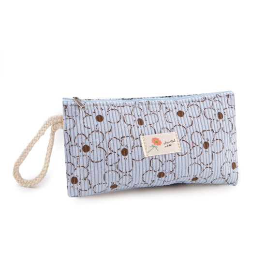 Borseta textila pentru articole 18,5x10 cm - Bej deschis (1 Bucată) Borseta textila pentru articole 18,5x10 cm - Bej deschis (1 Bucată)