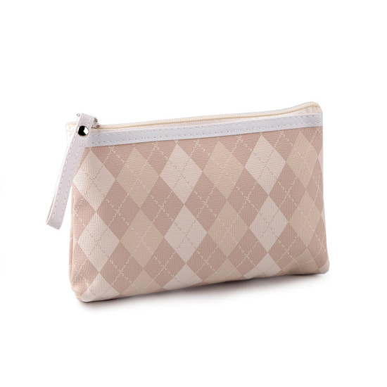 Borseta cosmetice 14x20 cm - Gri neutral (1 Bucată)