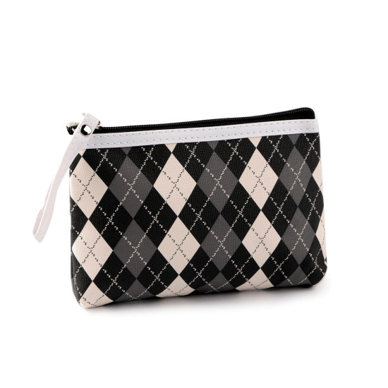 Borseta cosmetice 14x20 cm - Gri neutral (1 Bucată)
