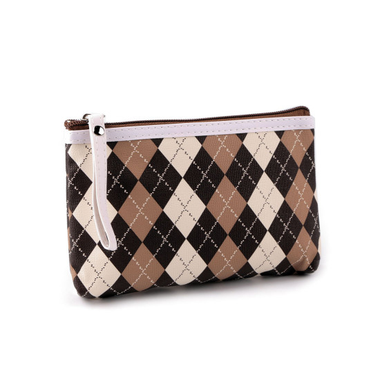 Borseta cosmetice 14x20 cm - Gri neutral (1 Bucată)