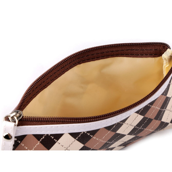 Borseta cosmetice 14x20 cm - Gri neutral (1 Bucată)