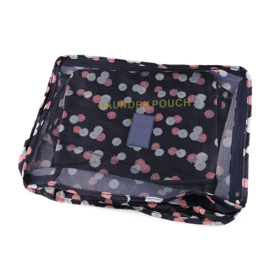 Set de 6 organizatoare pentru valiza de voiaj - Vișiniu (3 Seturi) Set de 6 organizatoare pentru valiza de voiaj - Vișiniu (3 Seturi)